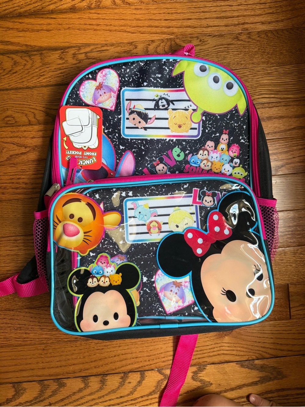Kids Backpack - Disney Black & Pink
